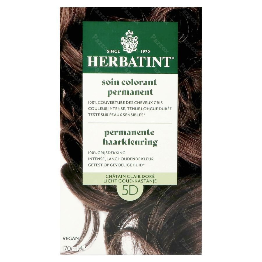 Herbatint 5d Chatain Clair Dore 170ml