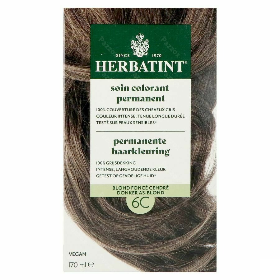 Herbatint 6c Blond Fonce Cendre 170ml