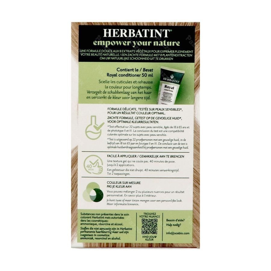 Herbatint 8n Blond Clair 170ml