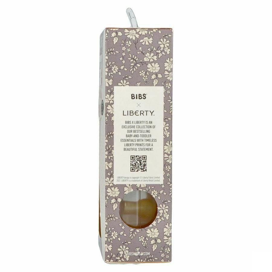 Bibs 1 Fopspeen Duo Liberty Garden Blossom Blush 2