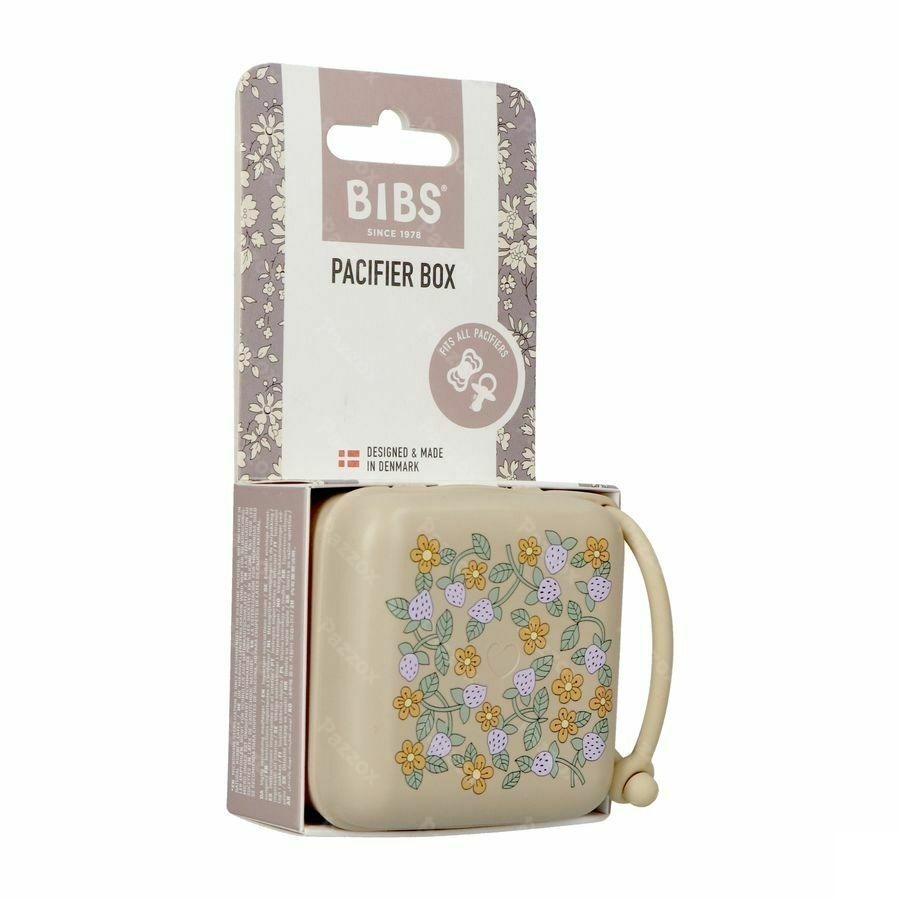 Bibs Box Sucettes Duo Liberty Garden Strawberry