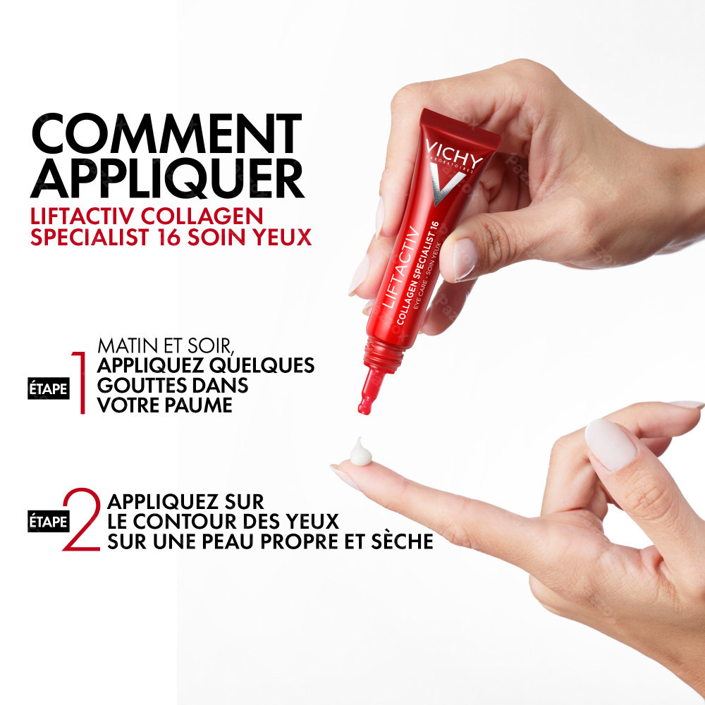 Vichy Liftactiv Collagen Specialist 16 Soin Yeux 15ml