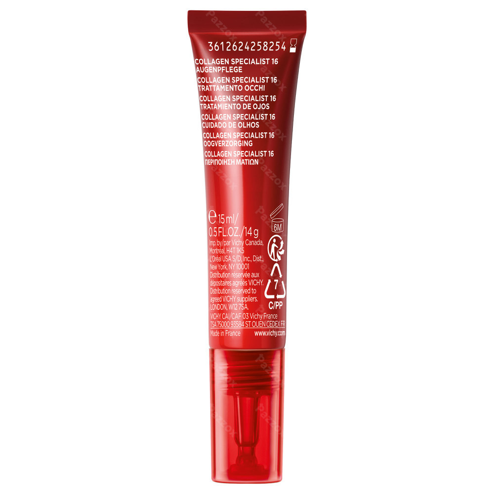 Vichy Liftactiv Collagen Specialist 16 Soin Yeux 15ml