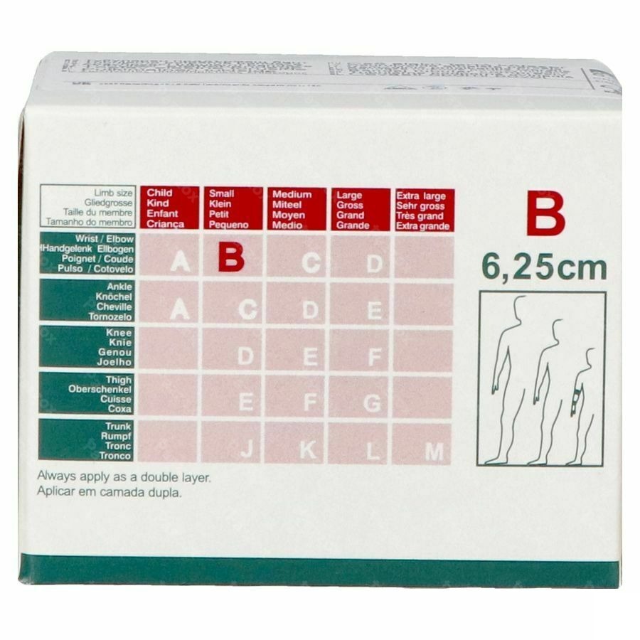 Pharmex Pansement Tubulaire Compressif B 6,25cmx1m