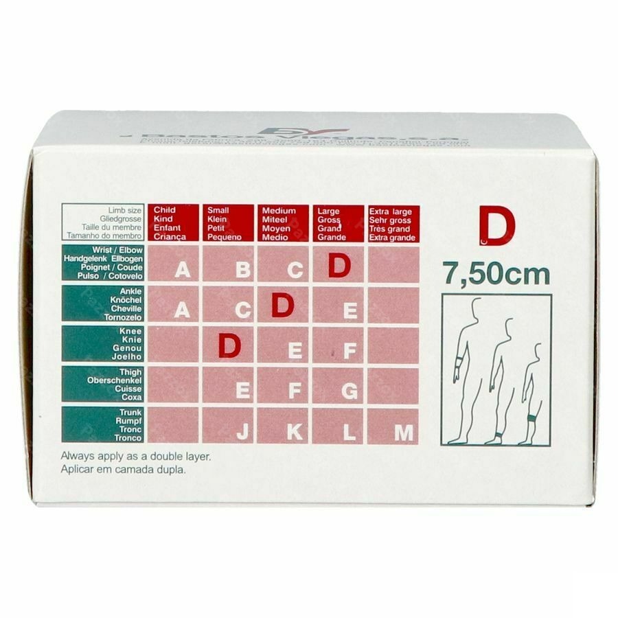 Pharmex Pansement Tubulaire Compressif D 7.5cmx1m