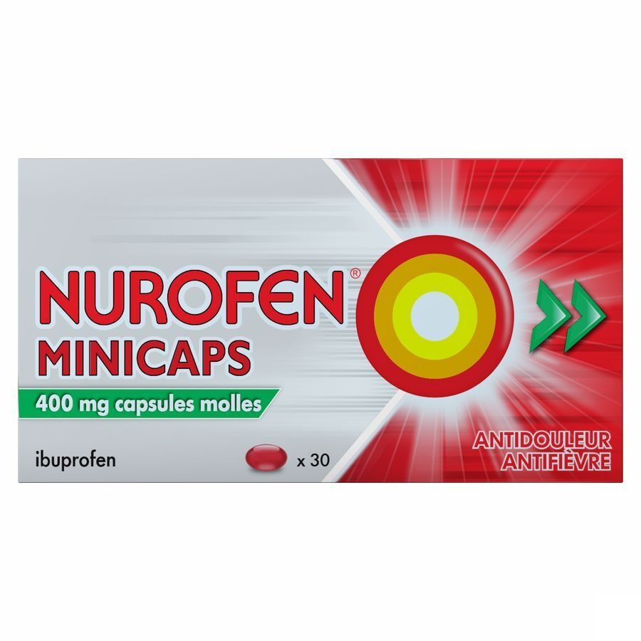 Nurofen Minicaps 400mg Caps Molles 30