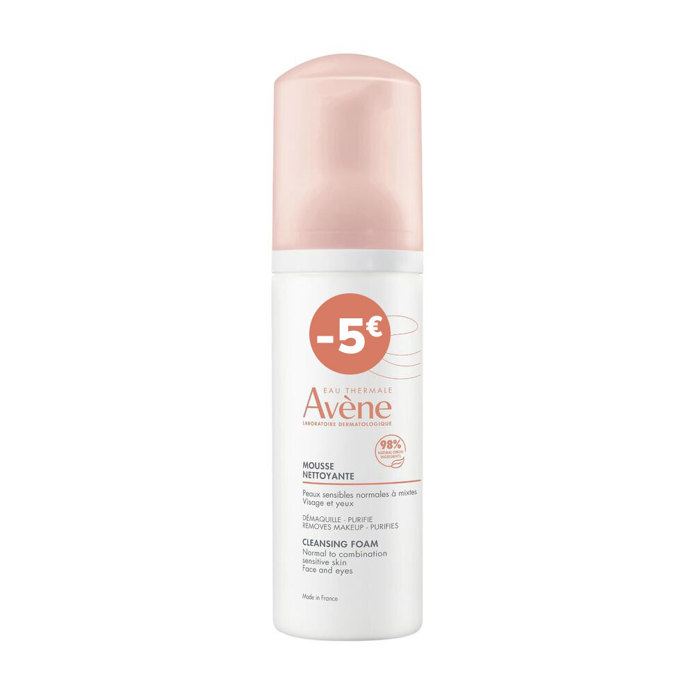 Avène Les Essentiels Mousse Nettoyante 50ml Promo -5€