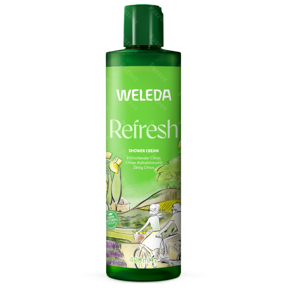 Weleda Refresh Creme Douche Citrus Fl 400ml