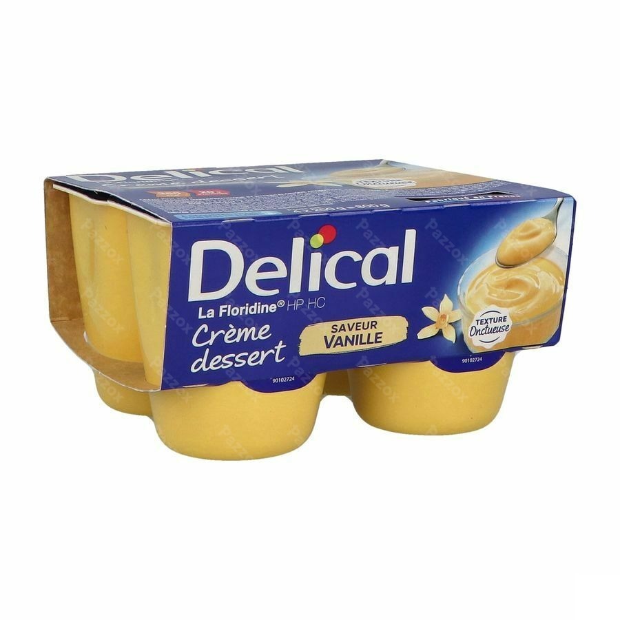 Delical Creme Dessert La Floridine Vanille 4x200g