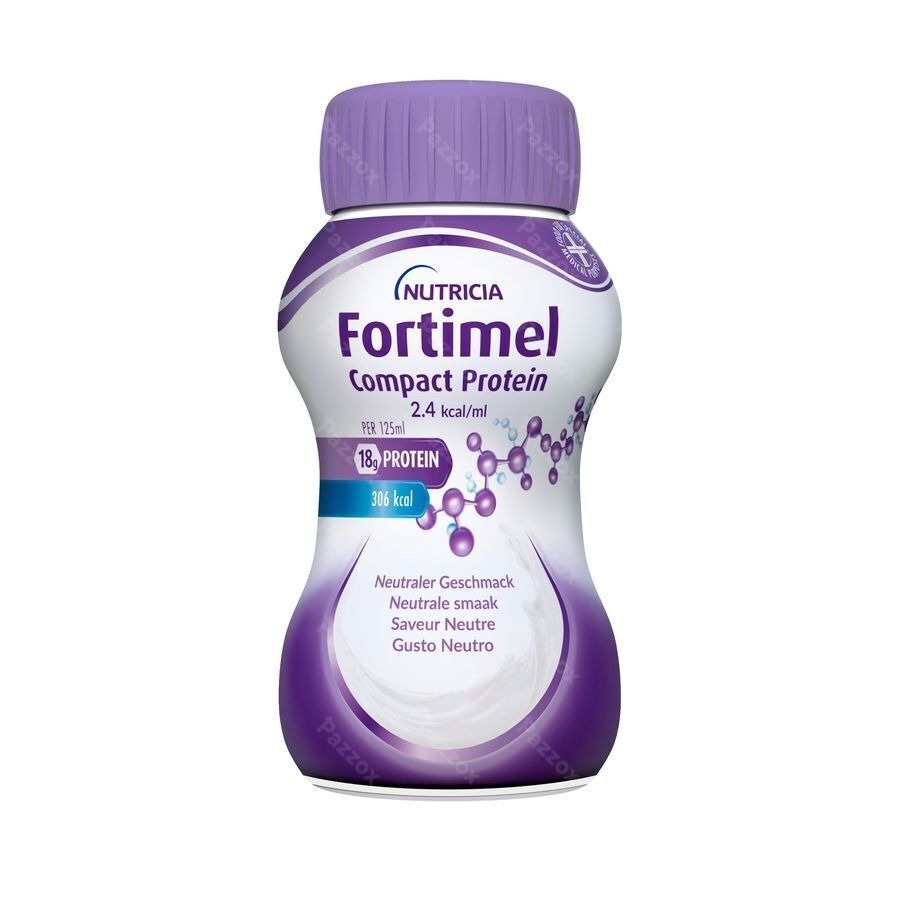 Fortimel Compact Protein 2.4kcal Neutre 4x125ml