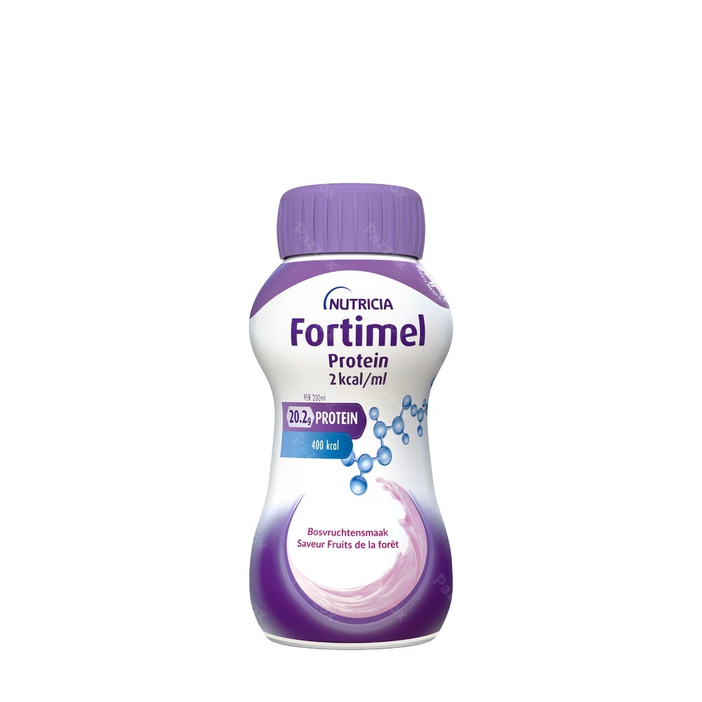 Fortimel Protein 2 Kcal Bosvruchten 4x200ml