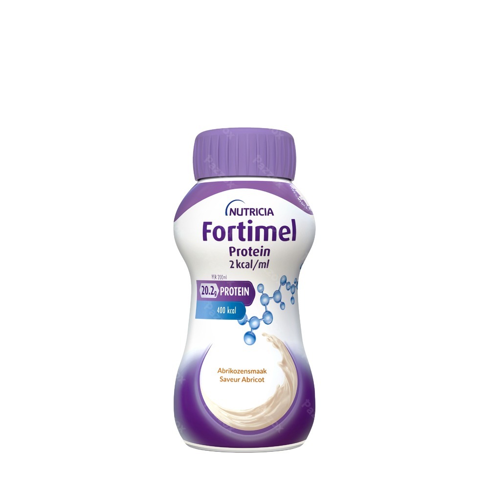 Fortimel Protein 2 Kcal Abrikoos 4x200ml