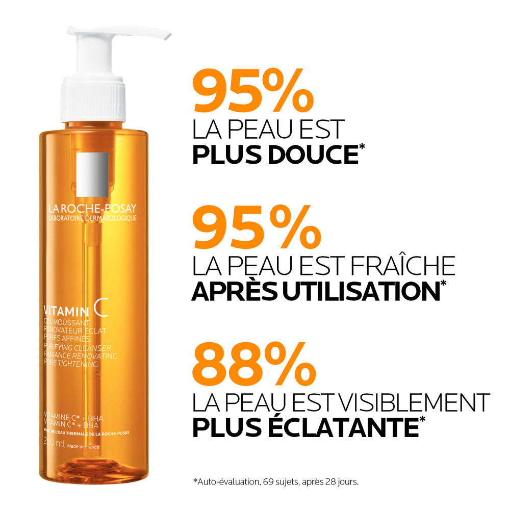 La Roche-Posay Vitamin C Gel Moussant Purifiant - 200ml