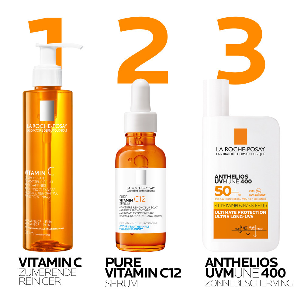 La Roche-Posay Vitamine C Zuiverende Schuimende Gel 200ml