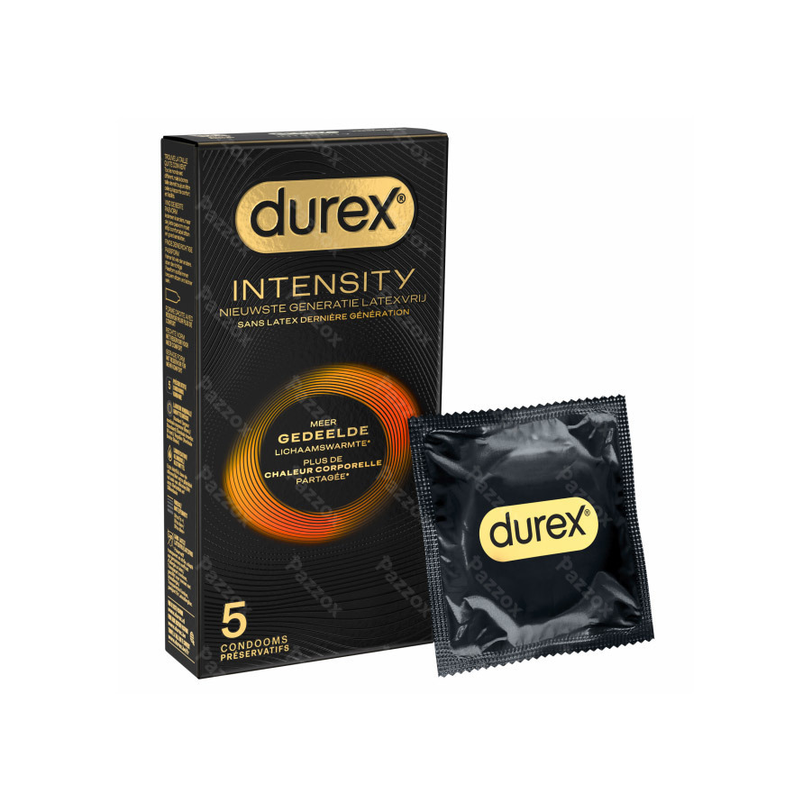 Durex Intensity Preservatifs 5 Pièces