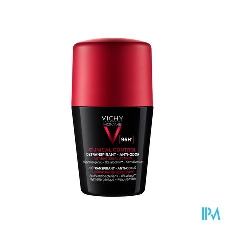 Vichy Homme Deo Roll Clinical Control 96h 50ml Nf