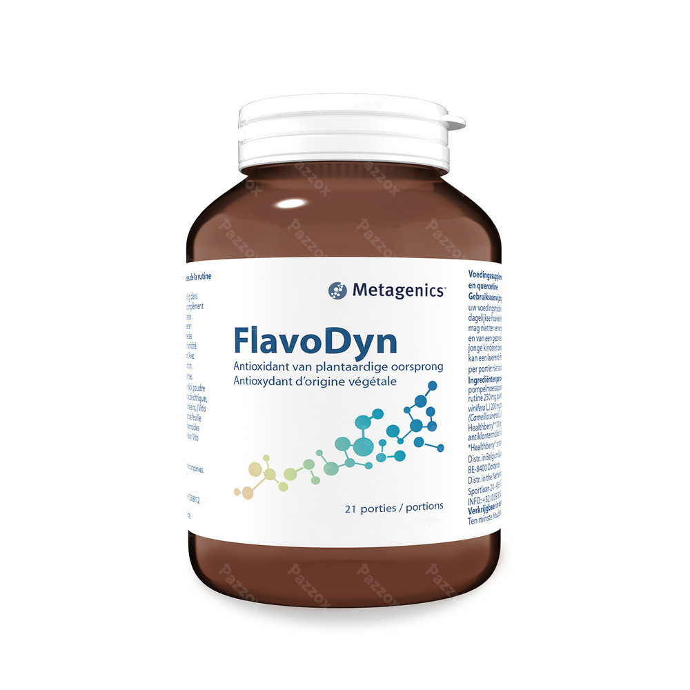 Flavodyn 21 Portions Pdr Pot 104g Metagenics