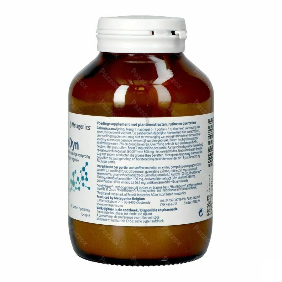 FlavoDyn 21 porties Poeder 104g