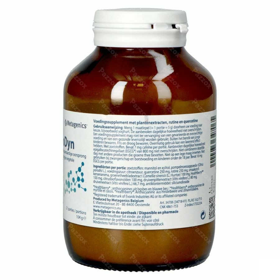 FlavoDyn 21 porties Poeder 104g