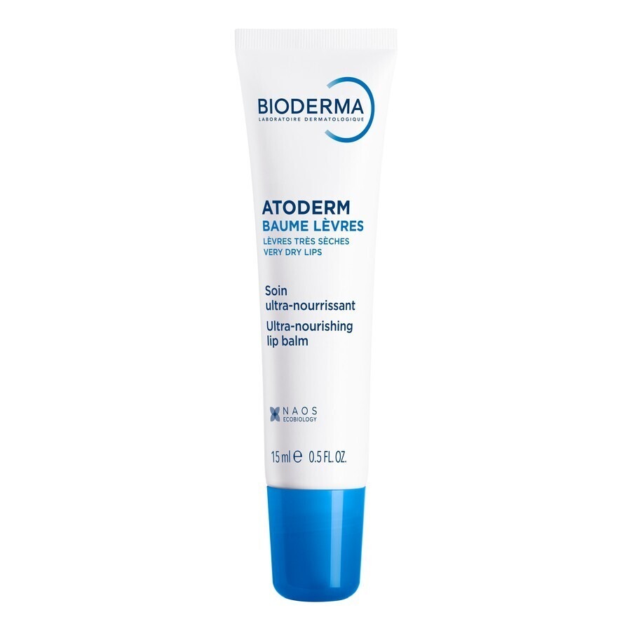 Bioderma Atoderm Baume Levres 15ml