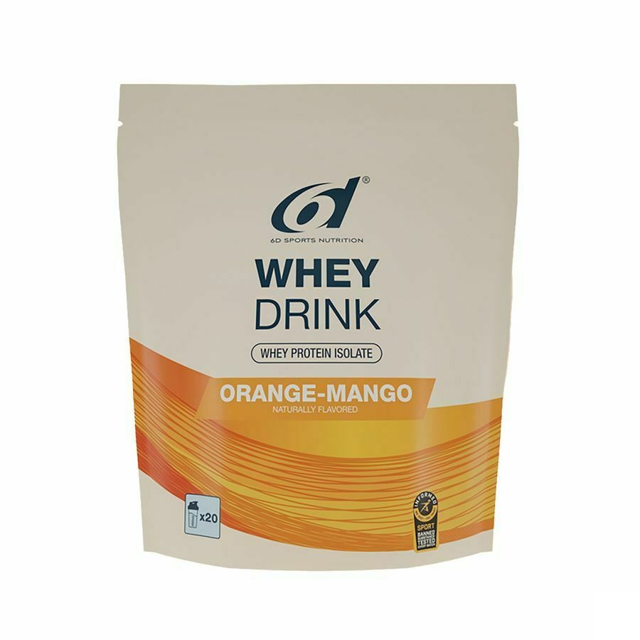 6d Whey Drink Orange & Mango 480g
