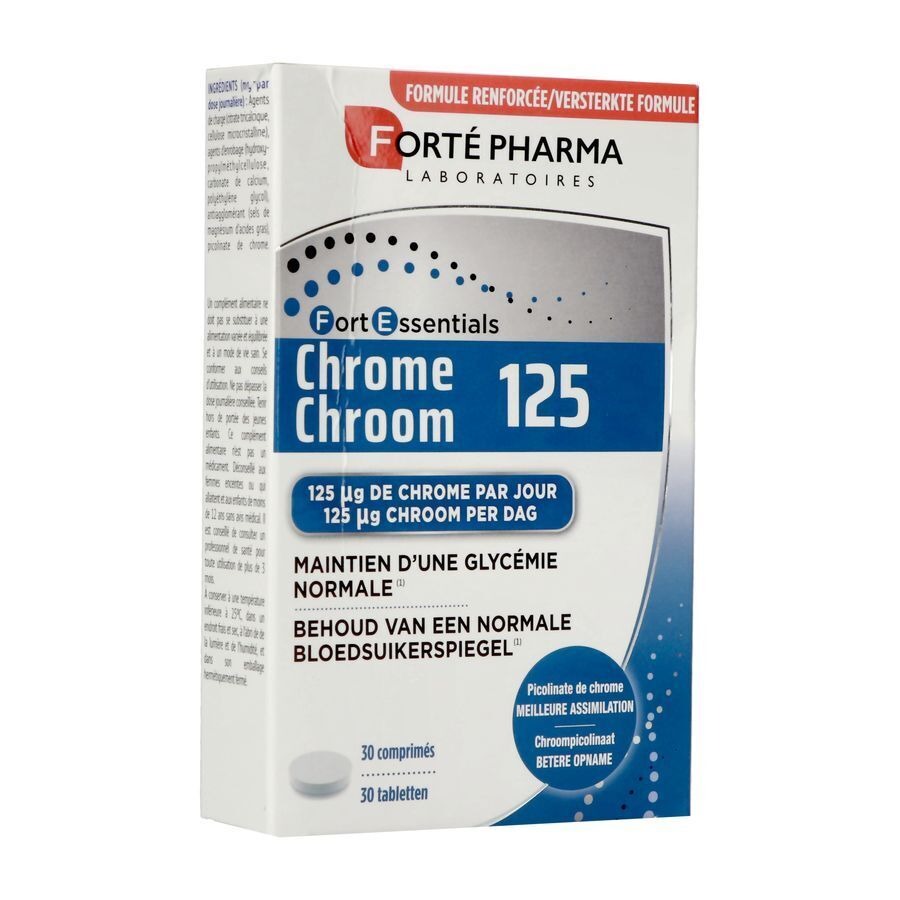 Forte Pharma Chroom 125 30 Tabletten