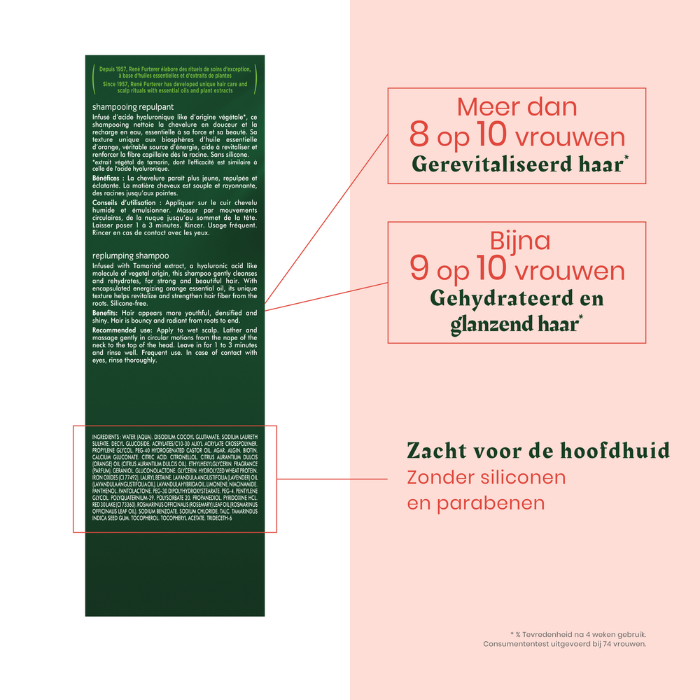 Furterer Tonucia Filler Volumegevende Shampoo Futloos en Dunner wordend Haar 500 ml 