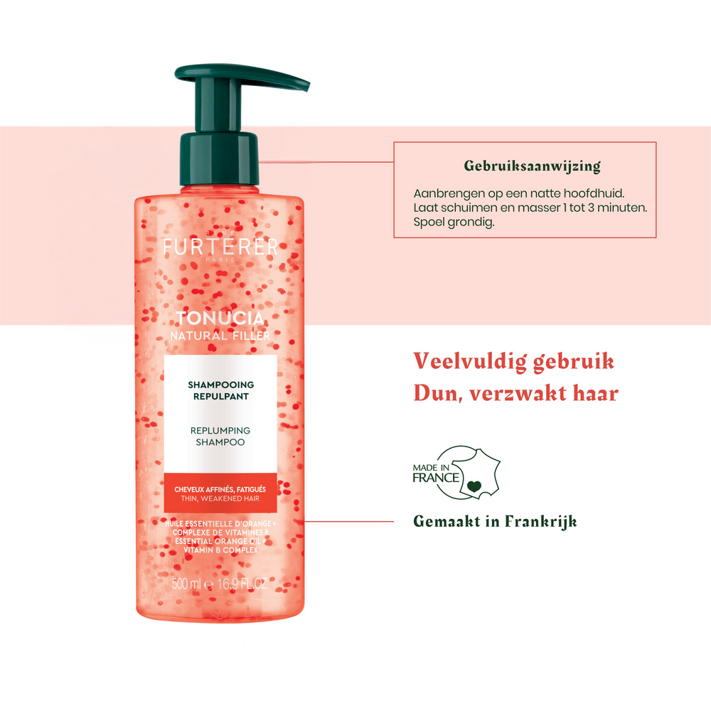 Furterer Tonucia Filler Volumegevende Shampoo Futloos en Dunner wordend Haar 500 ml 