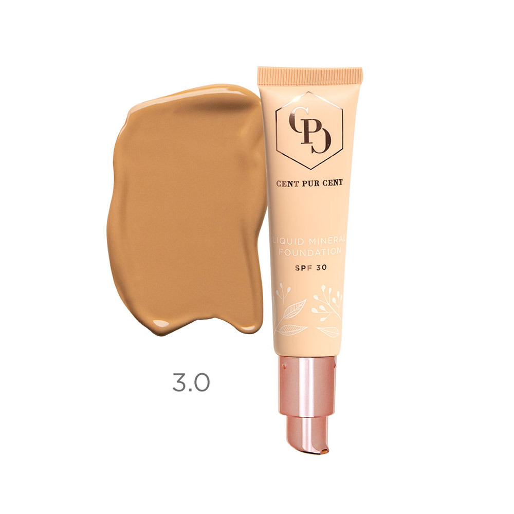 Cent Pur Cent Liquid Mineral Foundation 3.0 30ml
