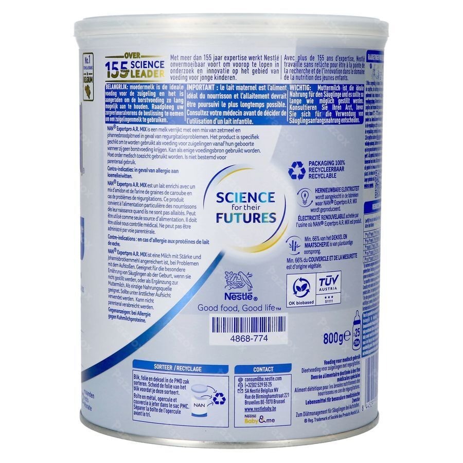 Nan ExpertPro A.R. Mix 800g