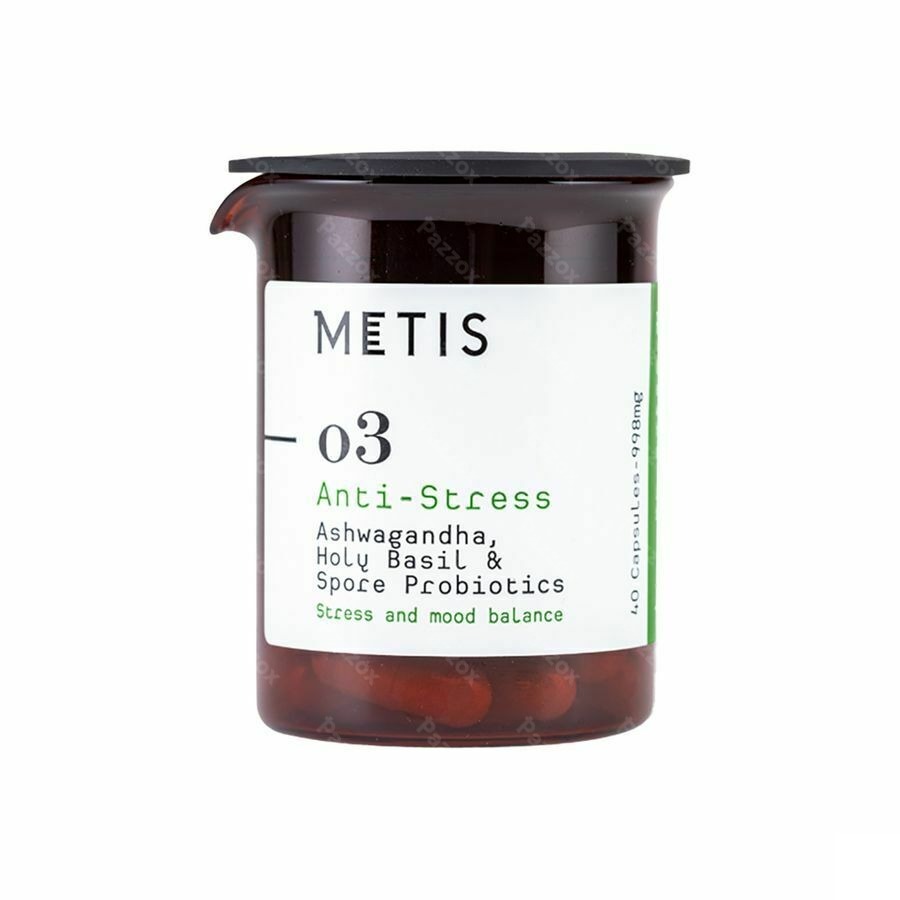 Metis Anti-Stress 03 Start 40 Plantaardige Capsules