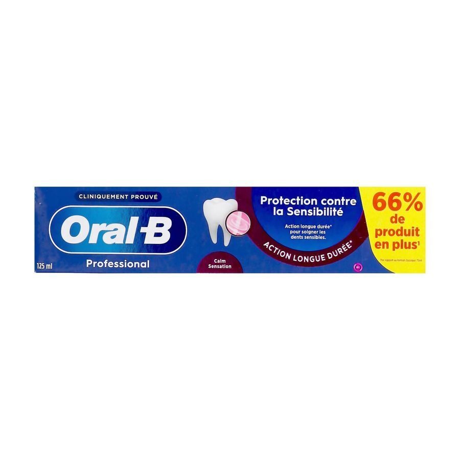 Oral-b Dentifrice Sensitivity Protection 125ml