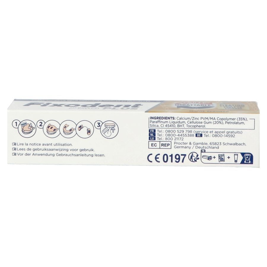 Fixodent Proplus Unbeatable Bite Tube 40g
