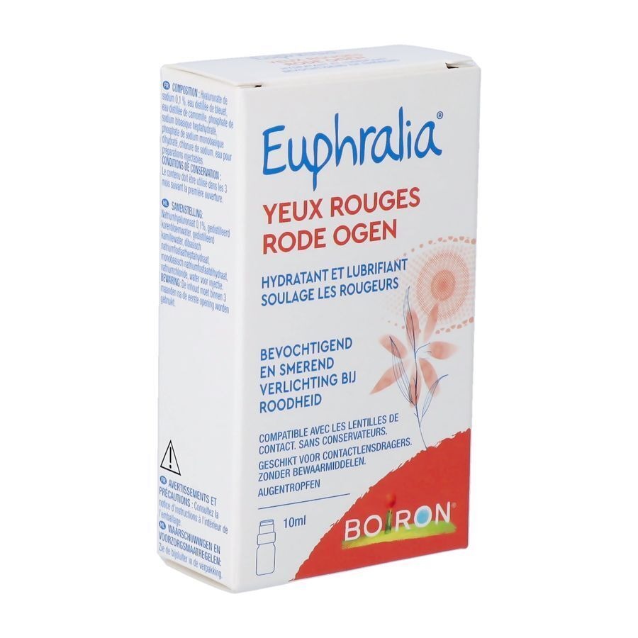 Boiron Euphralia Yeux Rouges 10ml