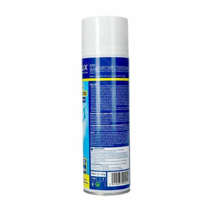 Zeroxx One Shot Spray 500ml