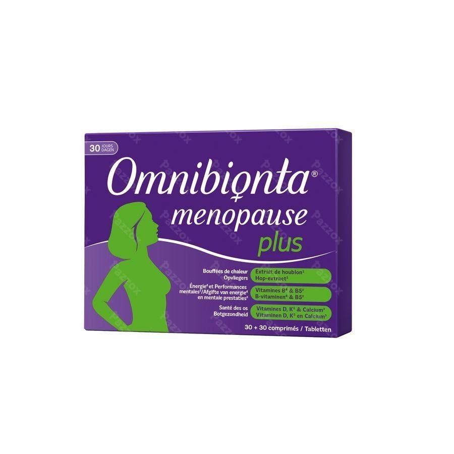 Omnibionta Ménopause Plus 30 Capsules
