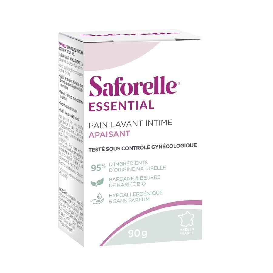 Saforelle Essential Pain Lavant Apaisant 90g