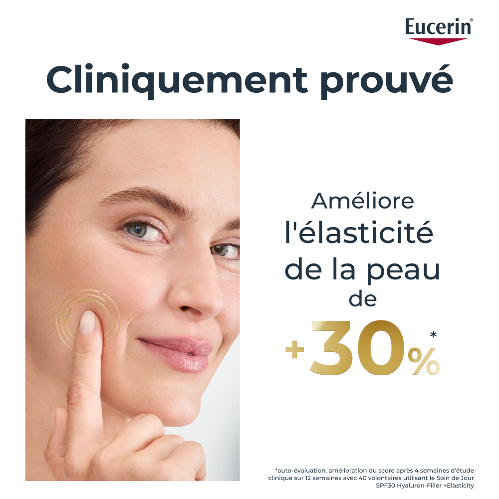 Eucerin Hyaluron-filler+elasticity crème du jour SPF 30 recharge 50ml