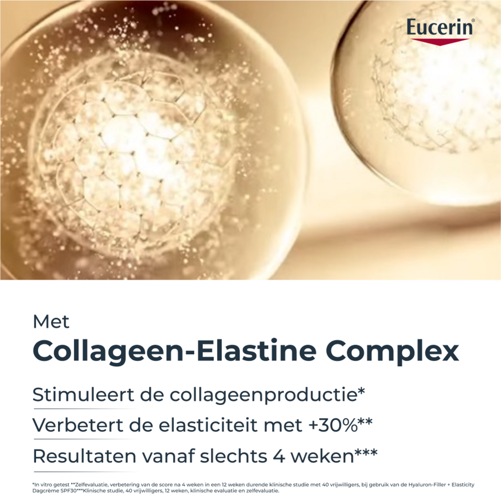 Eucerin Hyaluron-Filler + Elasticity Dagcrème Rose SPF30 Navulling 50ml