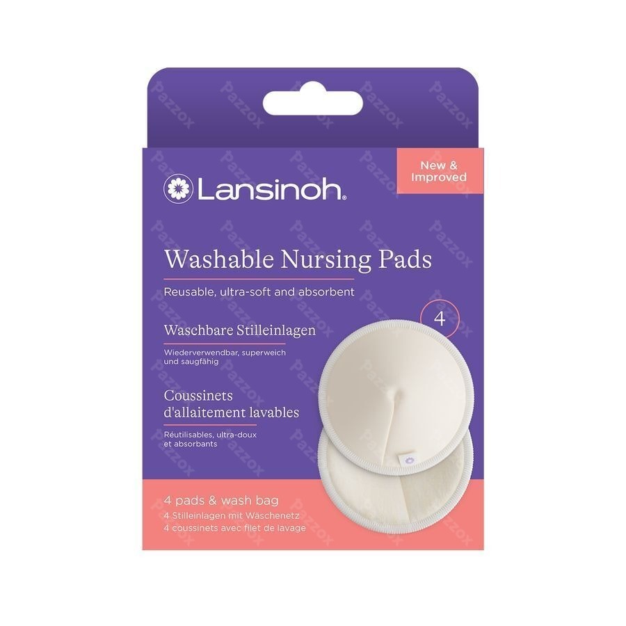 LANSINOH COUSSINETS ALLAITEMENT LAVABLES