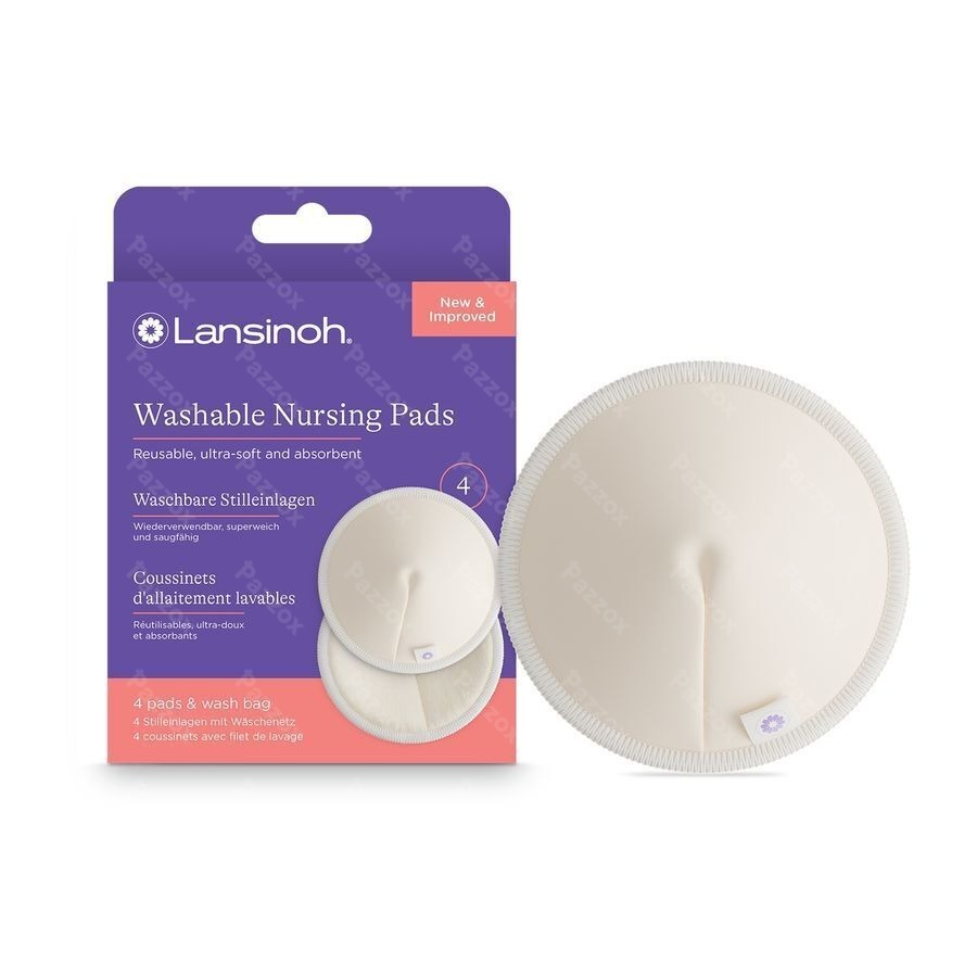 LANSINOH COUSSINETS ALLAITEMENT LAVABLES