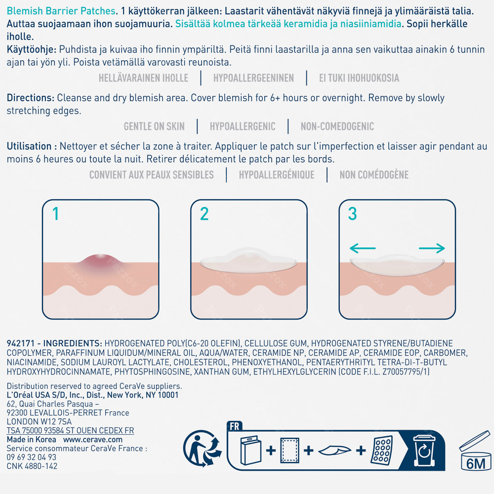 CeraVe Anti-Puistjes 22 Patches