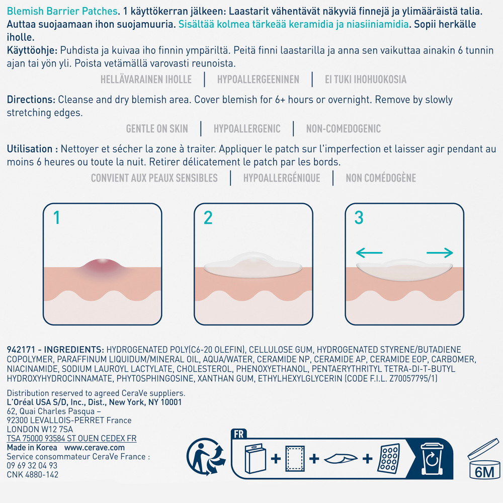 CeraVe Patchs Anti-Imperfections 22 Patches