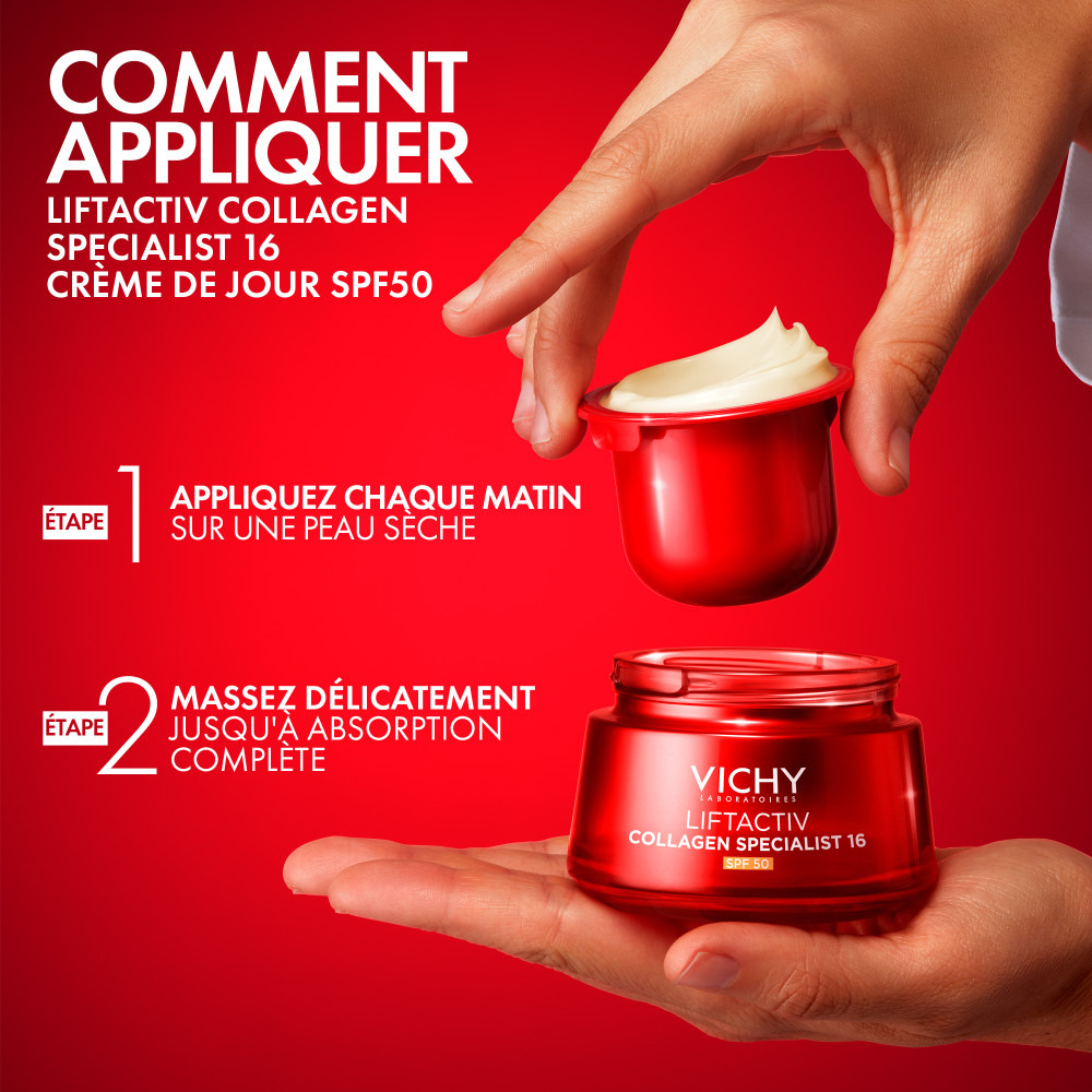 Vichy Liftactiv Collagen Specialist 16 Crème de Jour SPF50 Recharge 50ml