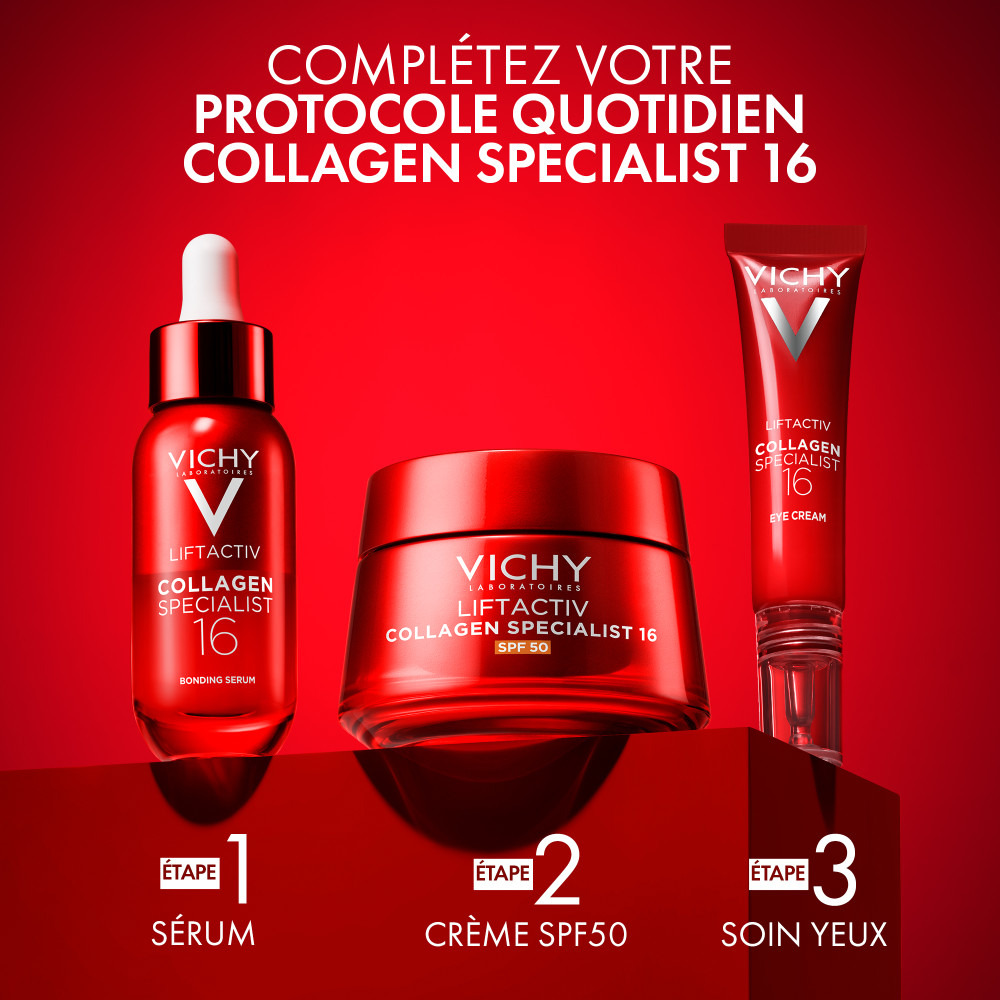 Vichy Liftactiv Collagen Specialist 16 Crème de Jour SPF50 Recharge 50ml