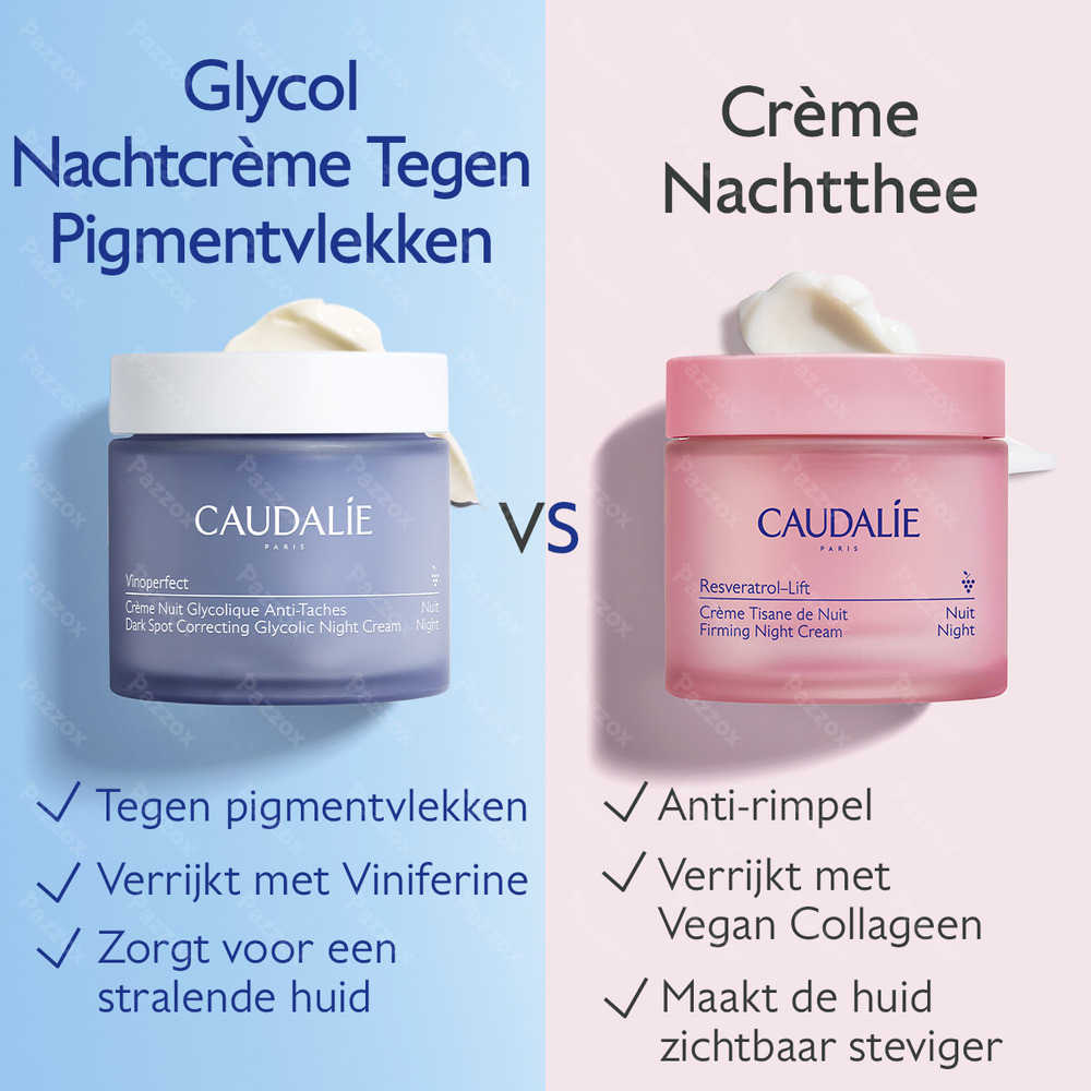 Caudalie Vinoperfect Nachtcrème navulling 50ml
