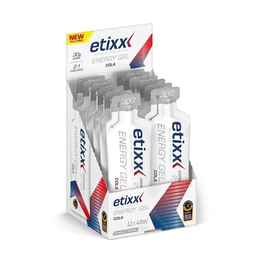 Etixx Energy Gel Cola 12x40ml