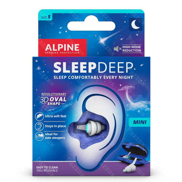 Alpine Sleepdeep Mini 1 Paire de Bouchons d'Oreille