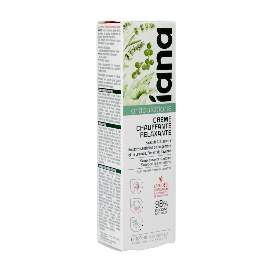 Iana Creme Chauffante Relaxante 100ml