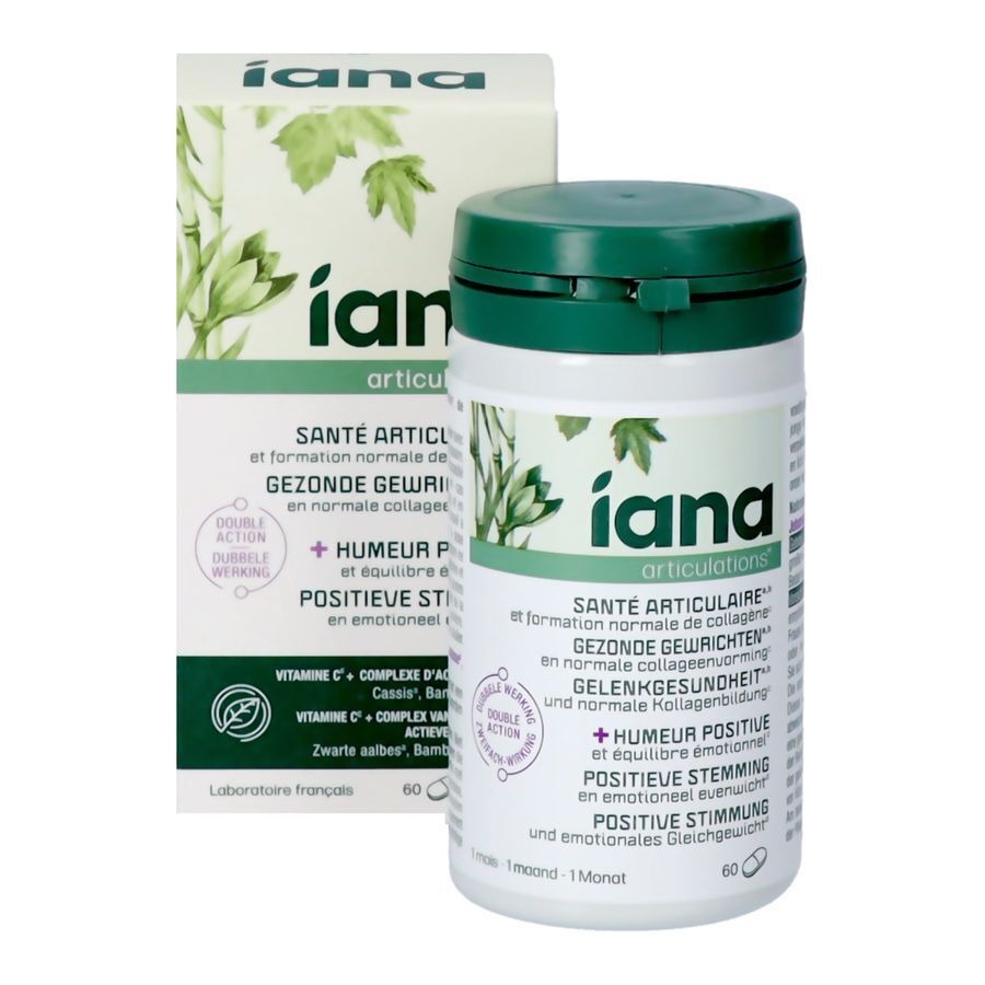 Iana Gezonde Gewrichten & Positieve Stemming 60 Tabletten